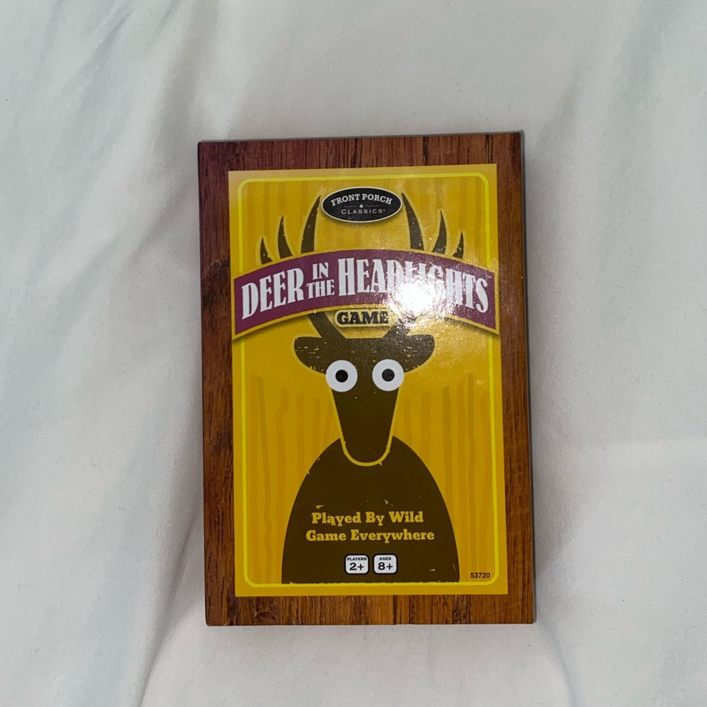 Deer In The Headlights Card and Dice Game